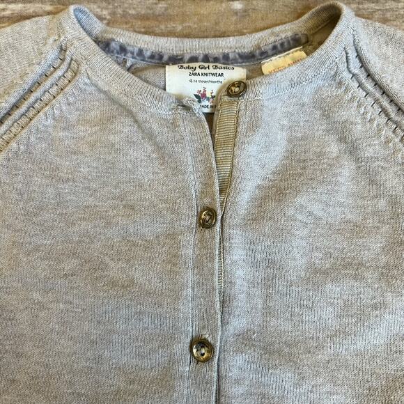 Zara Basics Knit Cardigan - Picture 4 of 7